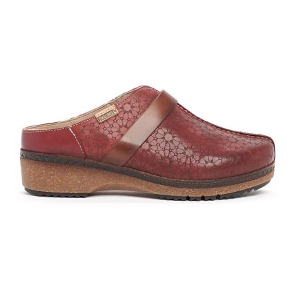 Women's Pikolinos GRANADA Clogs Burgundy | NZ O539810